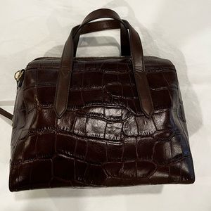 Fossil faux leather purse